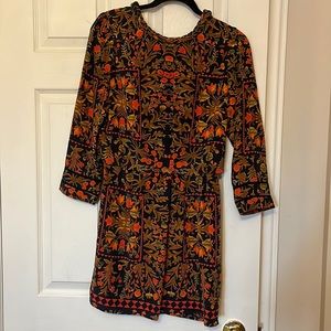 Dolce Vita Silk Patterned Dress